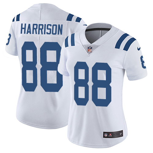 Indianapolis Colts #88 Limited Marvin Harrison White Nike NFL Road Women Vapor Untouchable jerseys